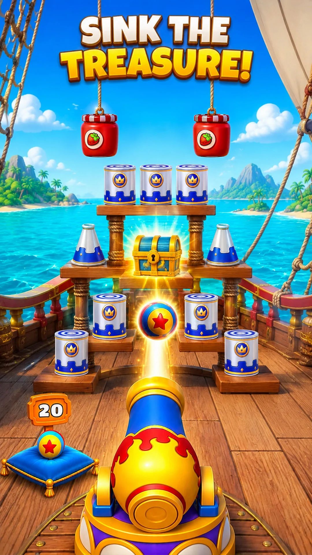 Cannon Crush: Knockdown Fest screenshot