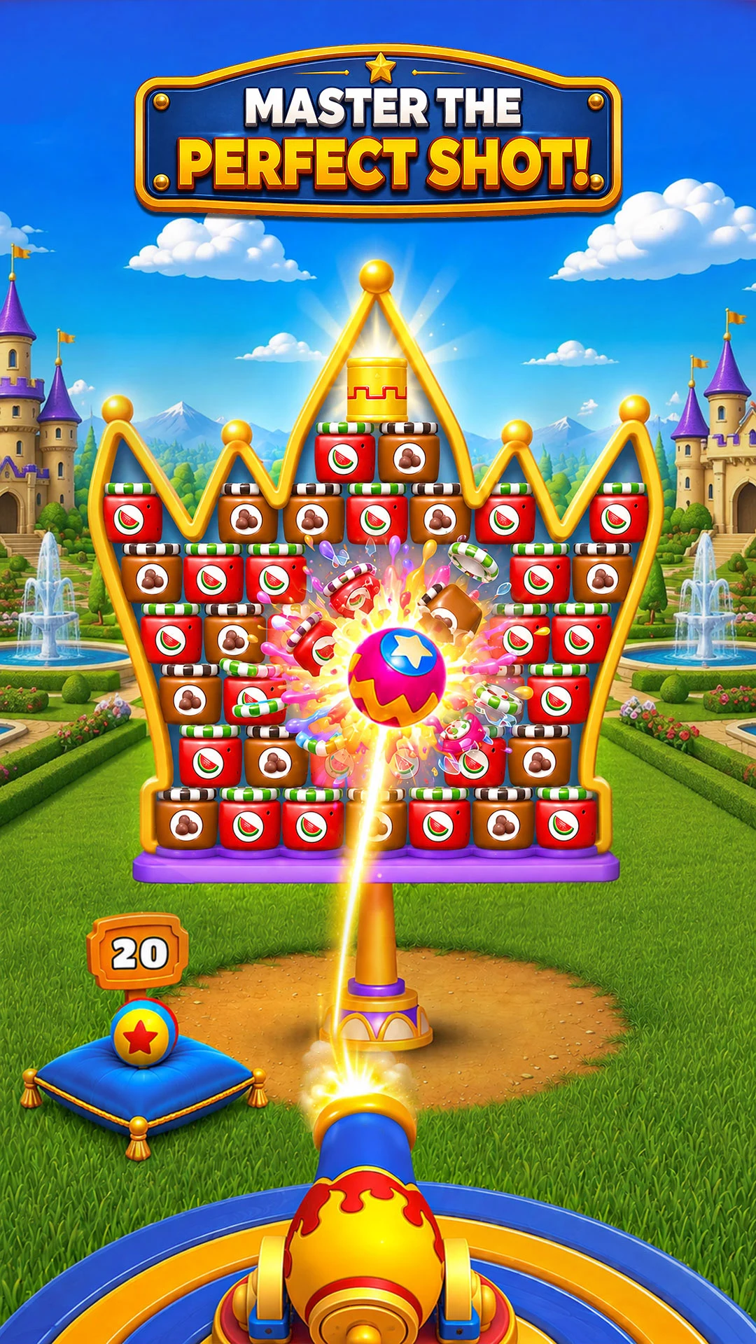 Cannon Crush: Knockdown Fest screenshot